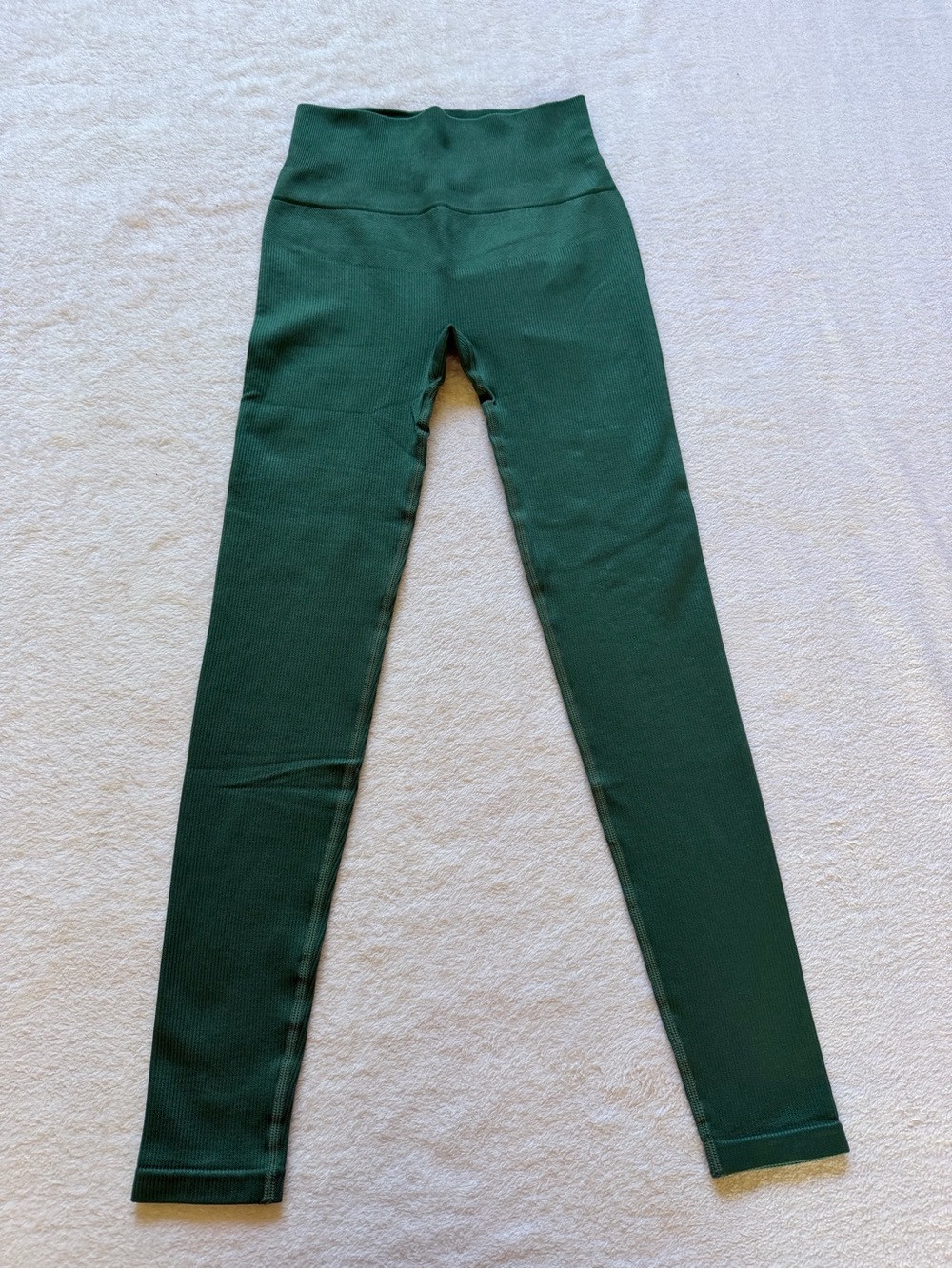 NWT L*Space Work It Seamless Sports Bra & Leggings, Cypress Green, Women's XS/S - Picture 10 of 16